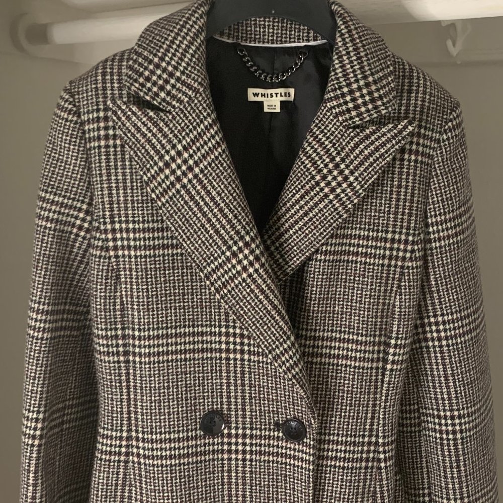 Sleek Belted coat timeless design